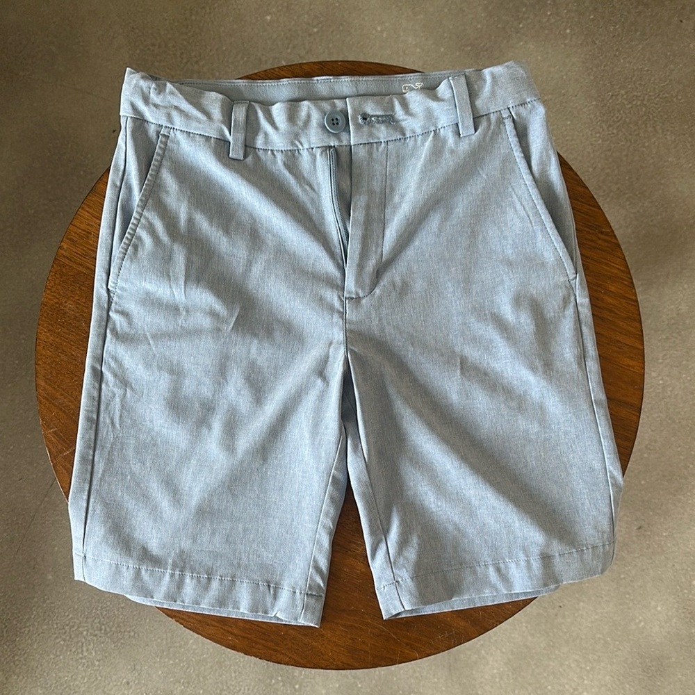 Vineyard Vines Boys Light Blue Performance Shorts Size 12
